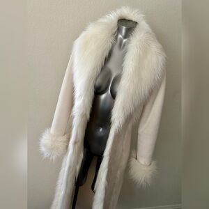 Full Length Faux Fur Coat